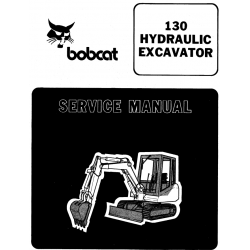 Bobcat 130 - instrukcje napraw - schematy - DTR - service manuals - Bobcat 130